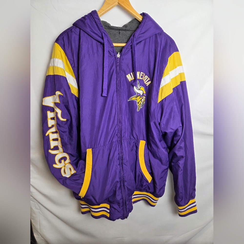 Minnesota Vikings NFL Jacket Reversible